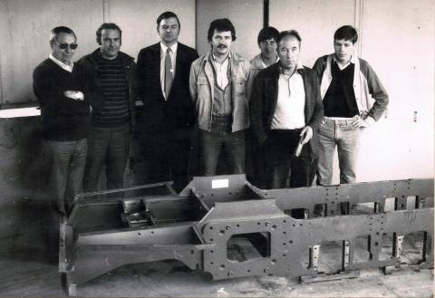 2223 Chassis machine a vapeur